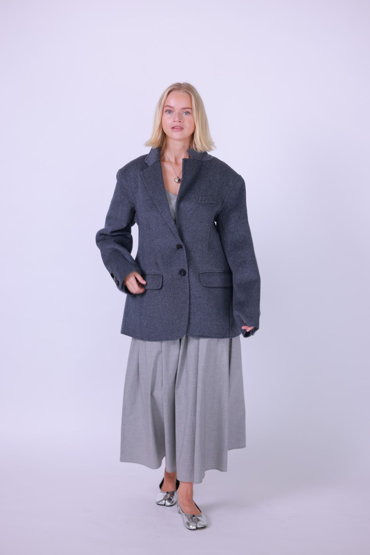 Suit jacket wool cashmere blend