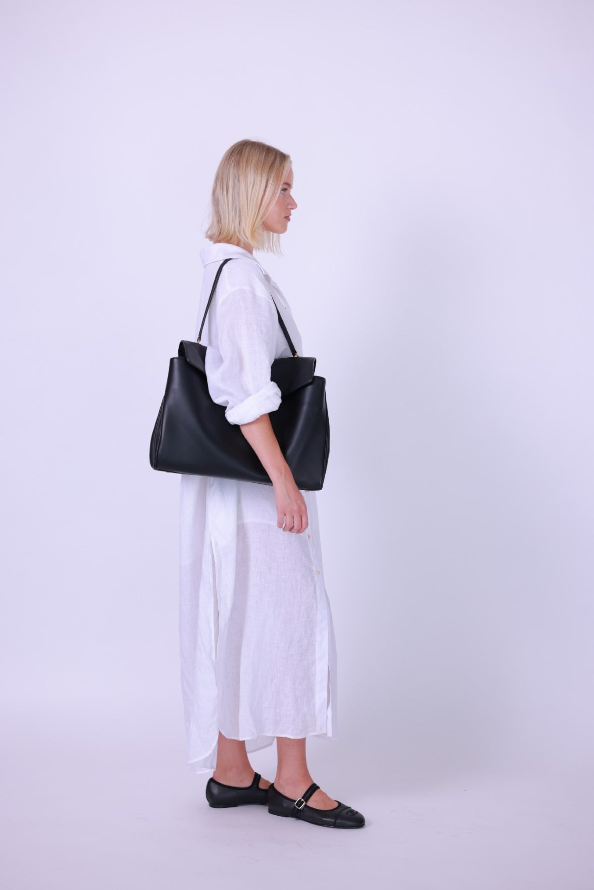 Long dress linen