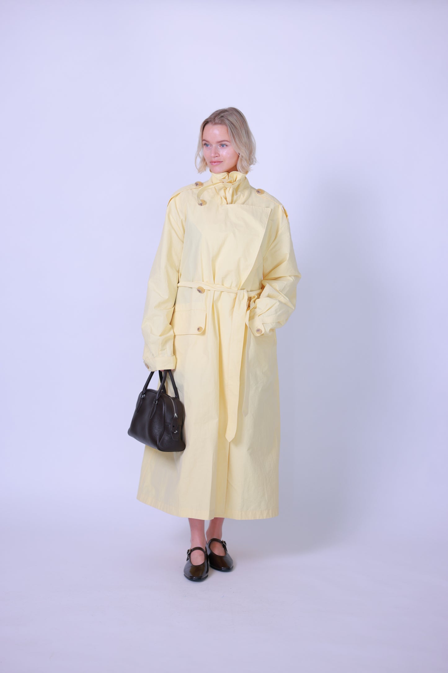 Trenchcoat yellow/brown