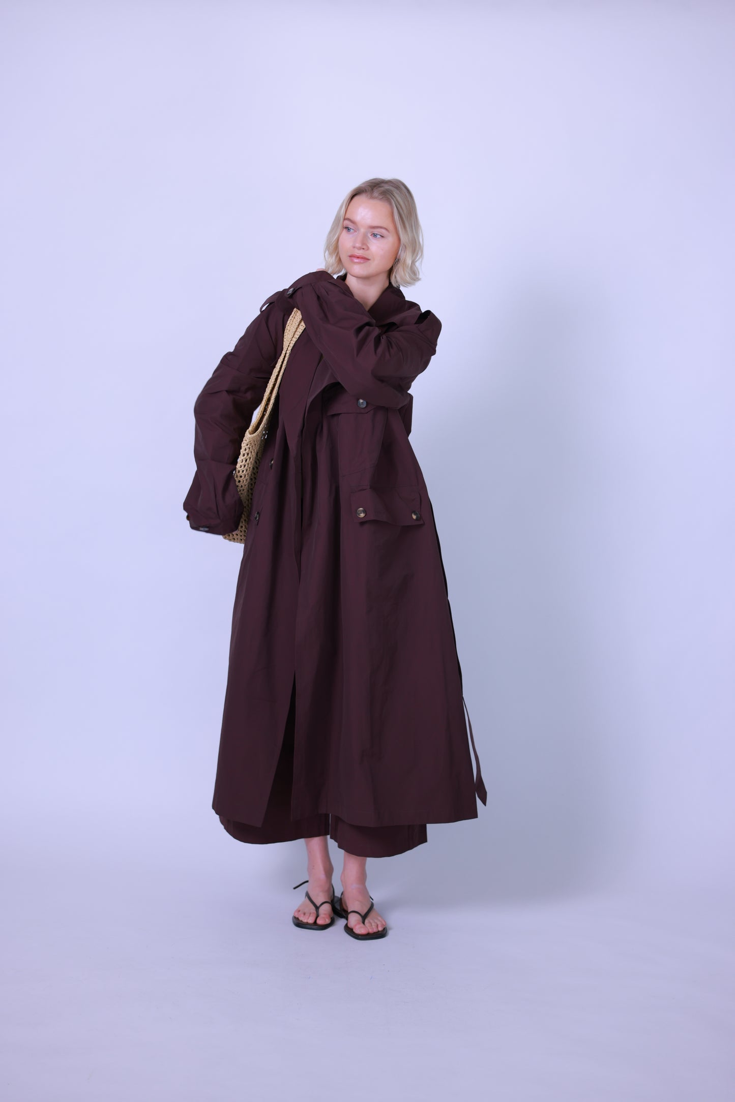 Trenchcoat yellow/brown