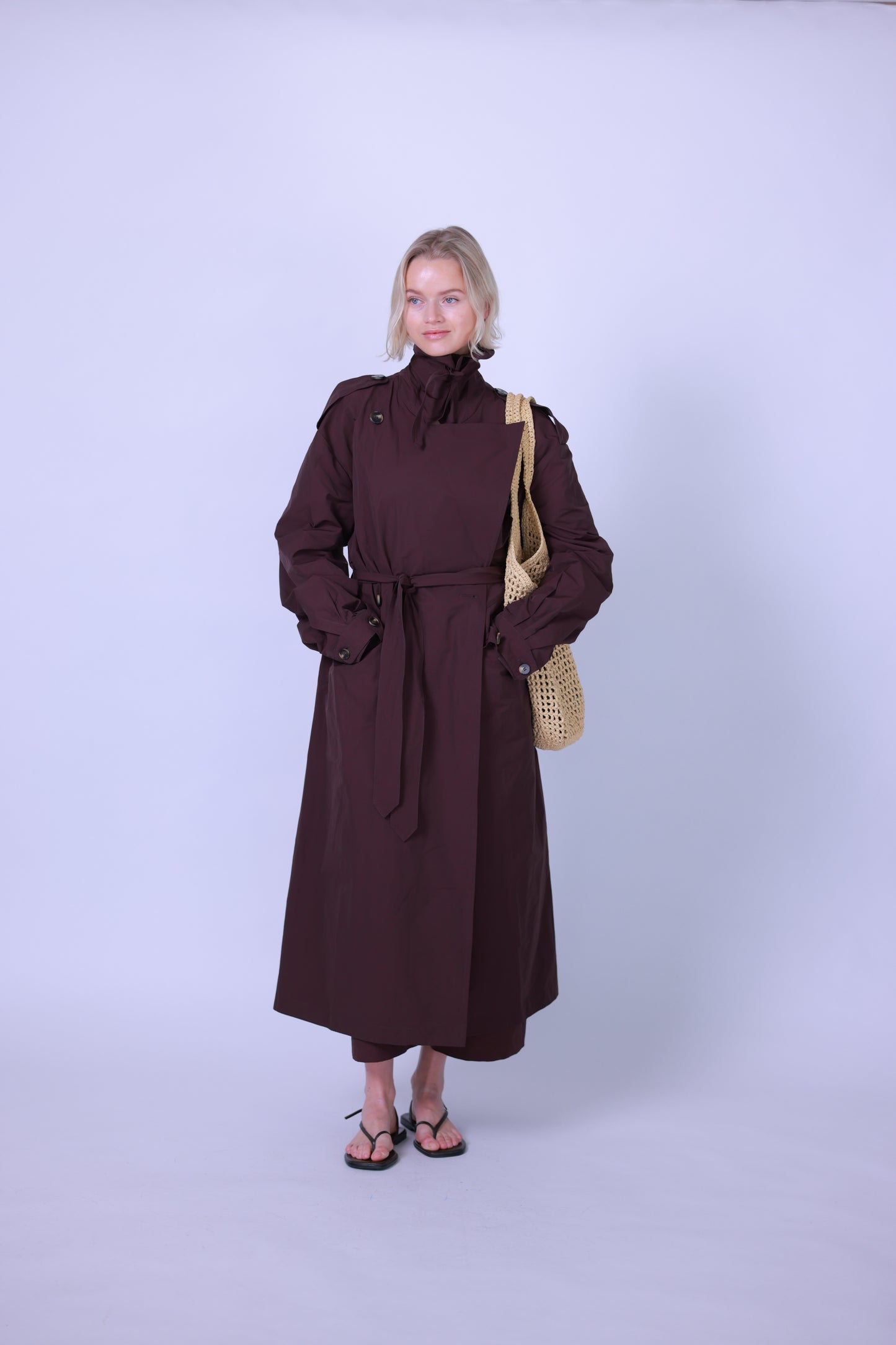 Trenchcoat yellow/brown