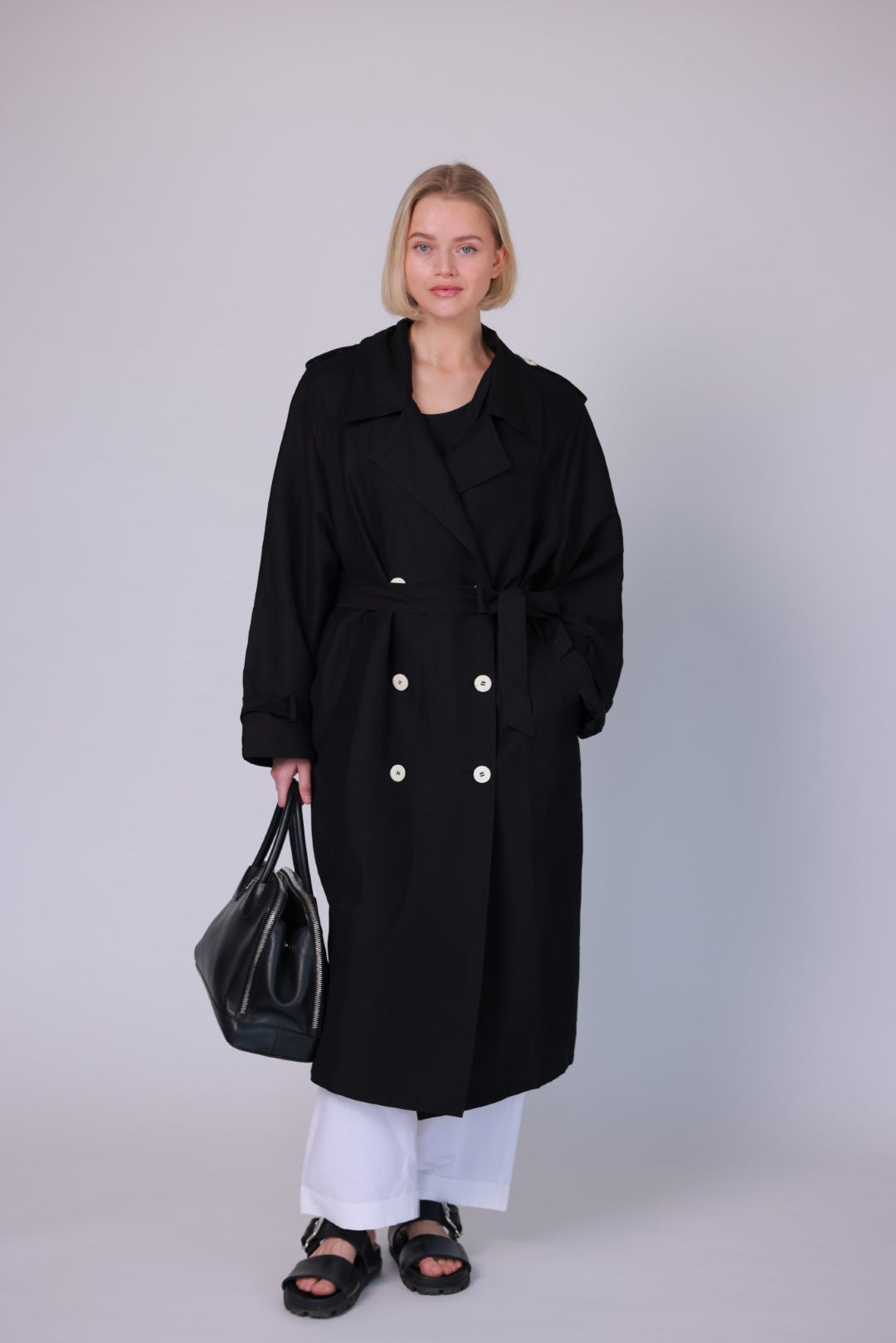 Trenchcoat black