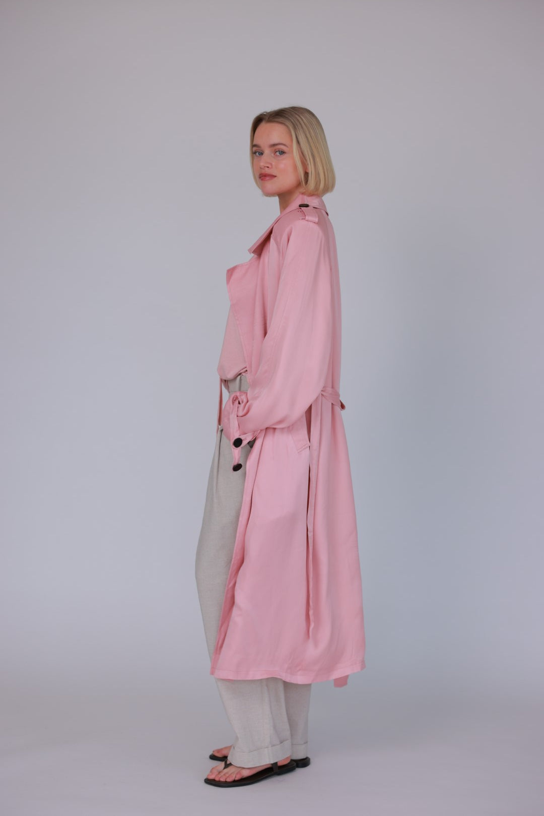 Trenchcoat pink