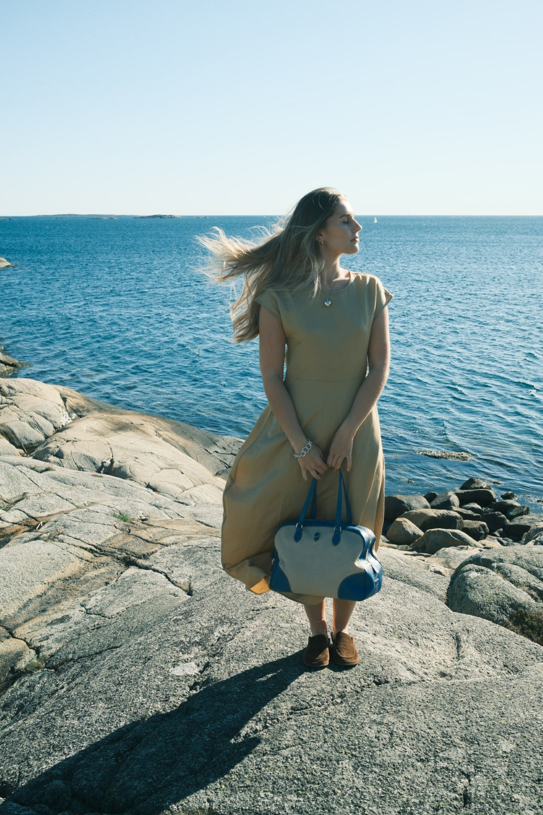 Dress linen blend