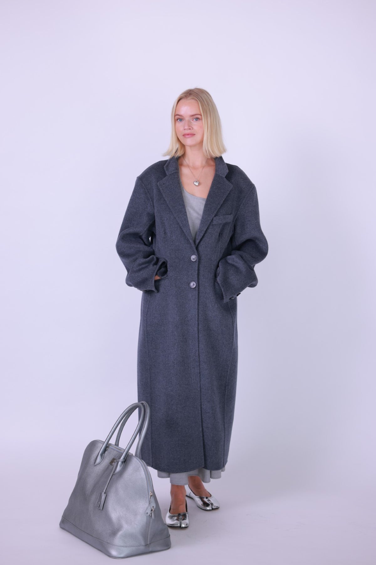 Coat, wool and cashmere blend