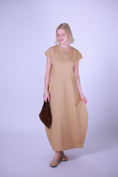 Dress linen blend