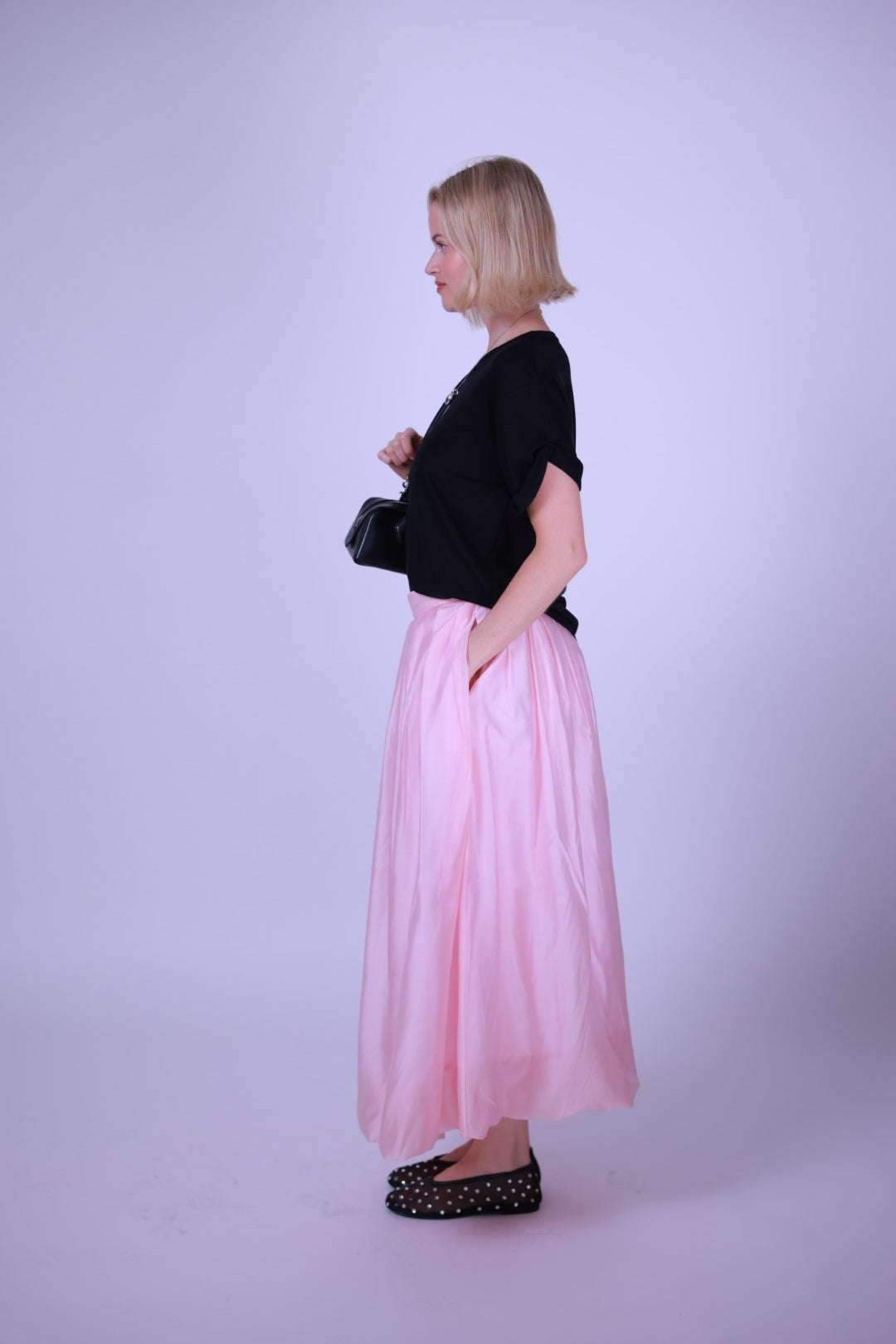 T-shirt black/pink