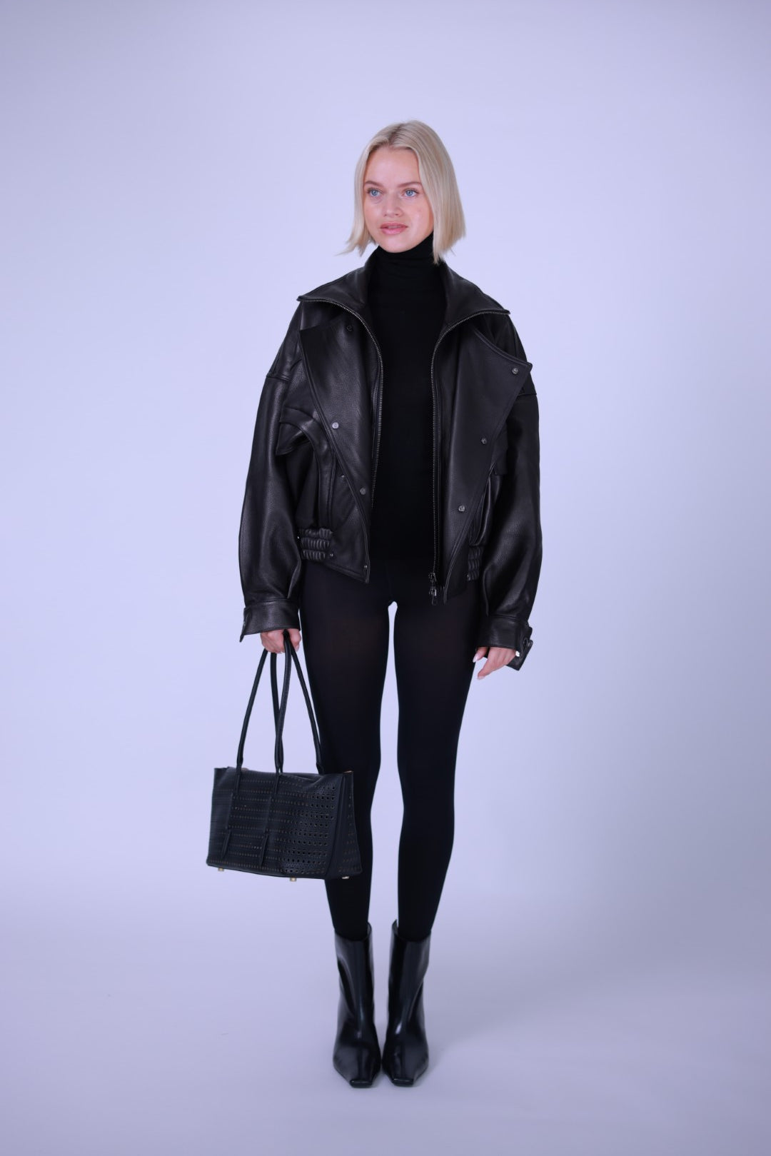 Leahter jacket Brown/Black