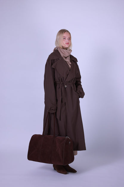 Rain coat brown/black