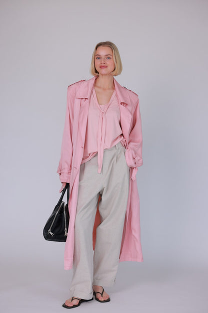 Trenchcoat pink