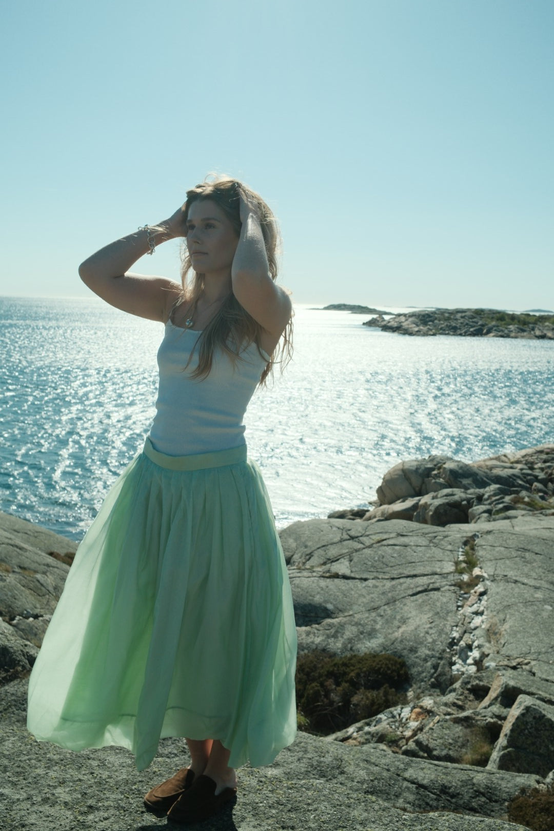 Skirt pink/green/white/blue