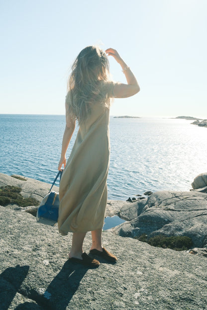 Dress linen blend