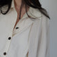 Cashmere cardigan chocolate brown/off white